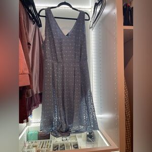 Torrid blue dress with detail